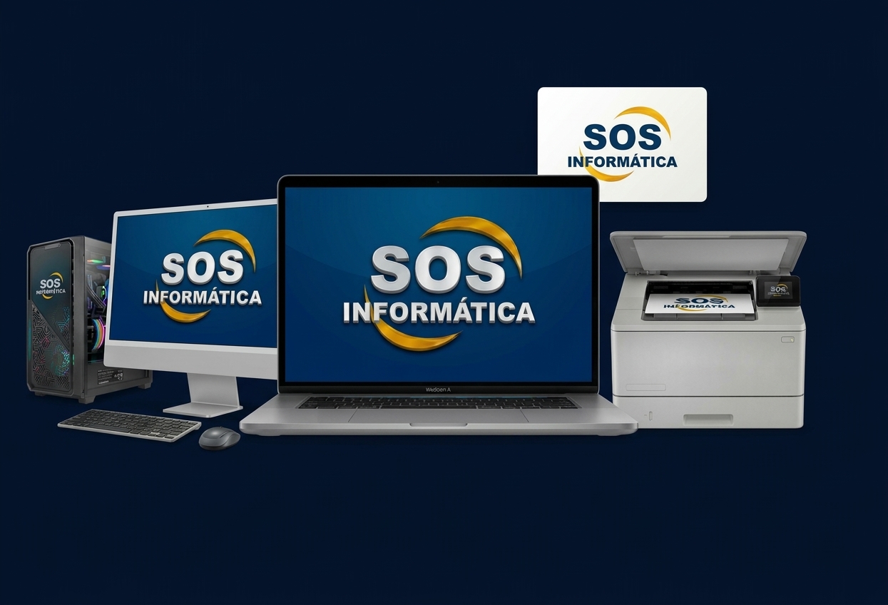 Computadores, notebooks e impressoras SOS Informática